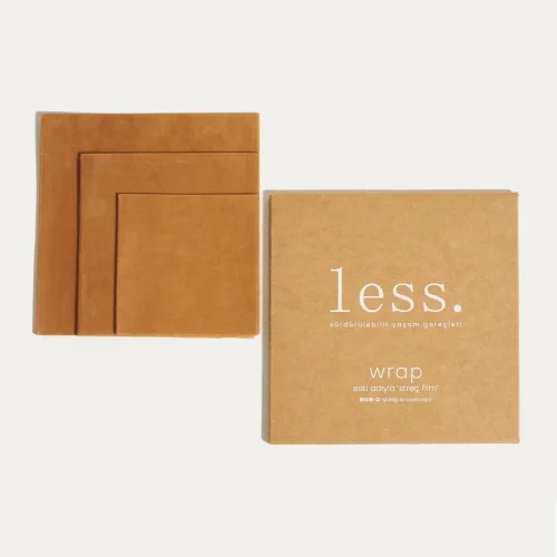 Less. - Beeswax Wrap Set of 3