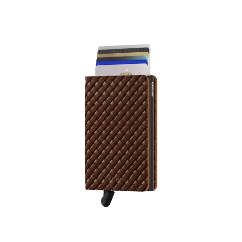 Secrid - Slimwallet Basket Brown Wallet