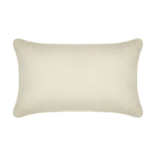 Alpaq Studio - Apllique Detailed Linen Cushion No:I