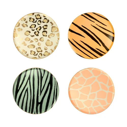 Meri Meri - Safari Animal Print Side Plates