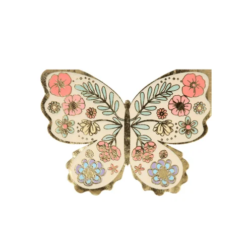 Meri Meri - Floral Butterfly Napkins