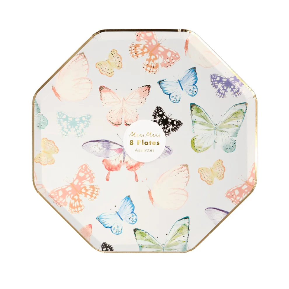 Meri Meri - Butterfly Dinner Plates