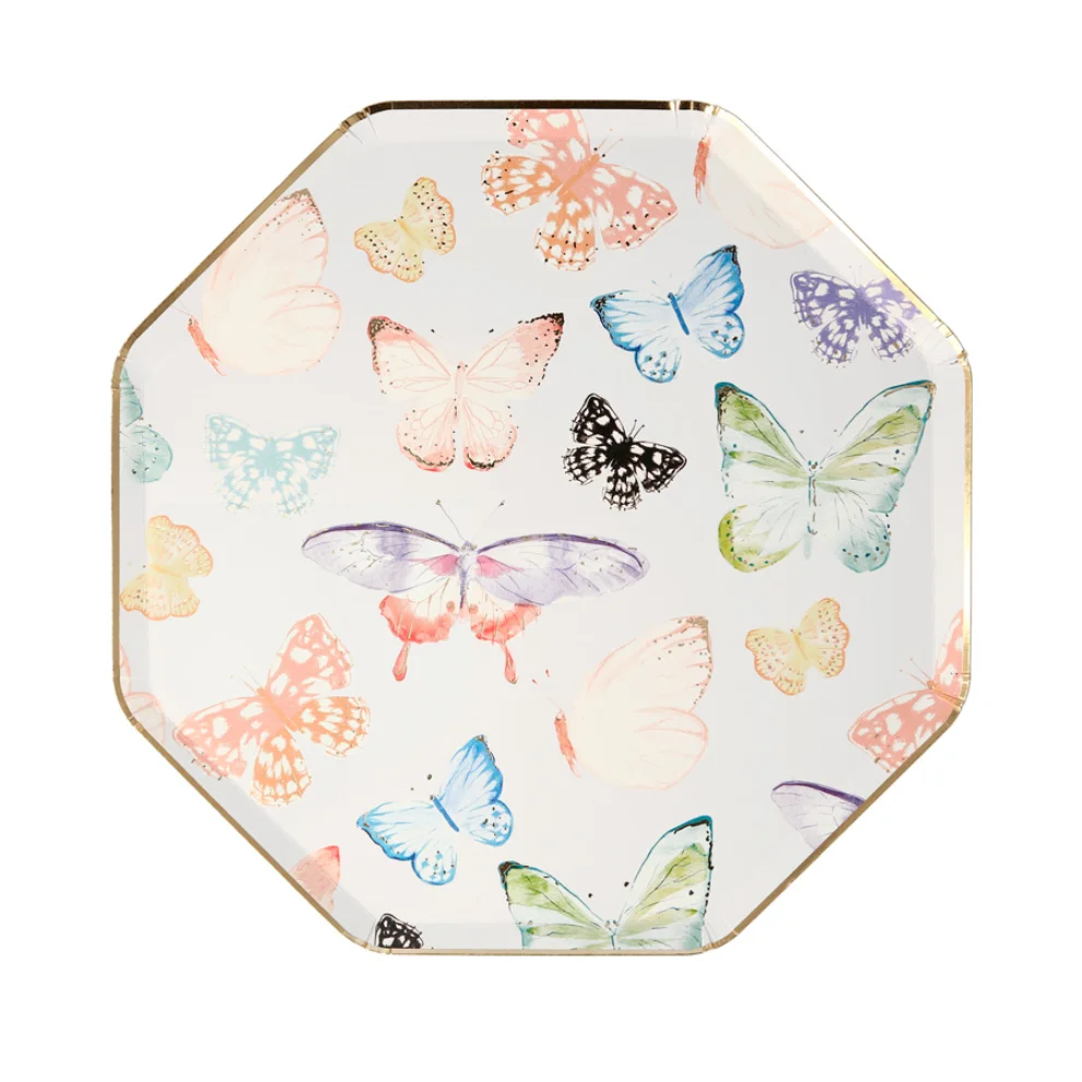 Meri Meri - Butterfly Dinner Plates