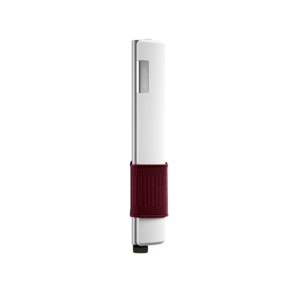 Secrid - Secrid Cardslide White - Bordeaux Wallet