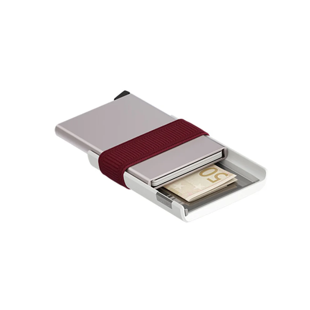 Secrid - Secrid Cardslide White - Bordeaux Wallet