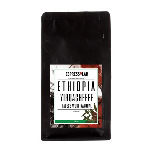 Espressolab - Ethiopia Yirgacheffe Tadese Wuke Natural Çekirdek Kahve 250 G