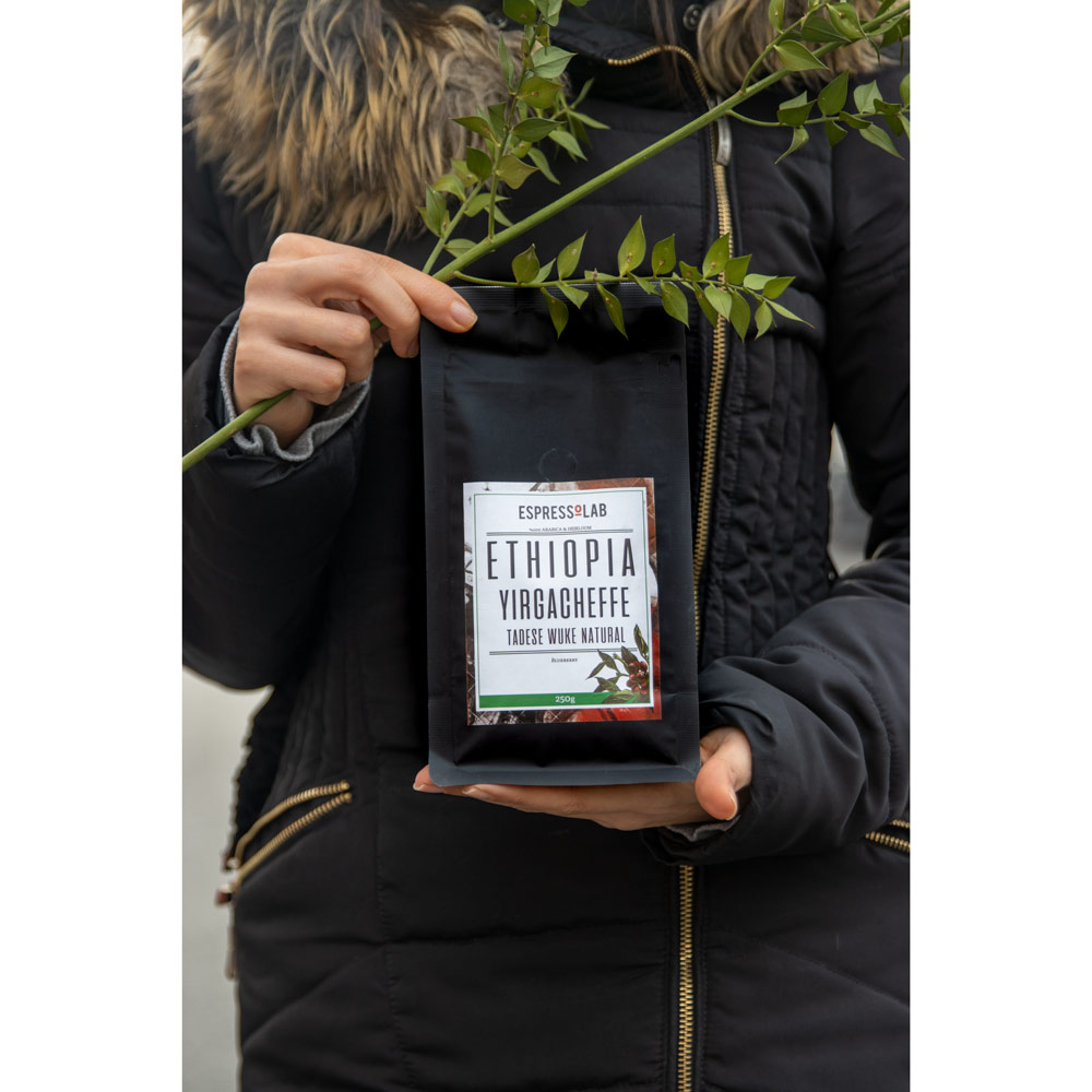 Espressolab Ethiopia Yirgacheffe Tadese Wuke Natural Çekirdek Kahve