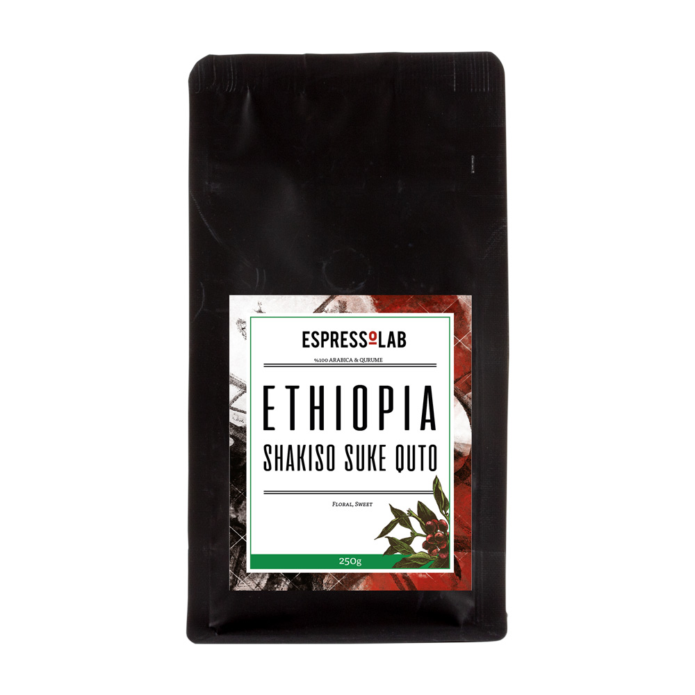 Espressolab Ethiopia Shakiso Suke Quto Çekirdek Kahve 250 G hipicon