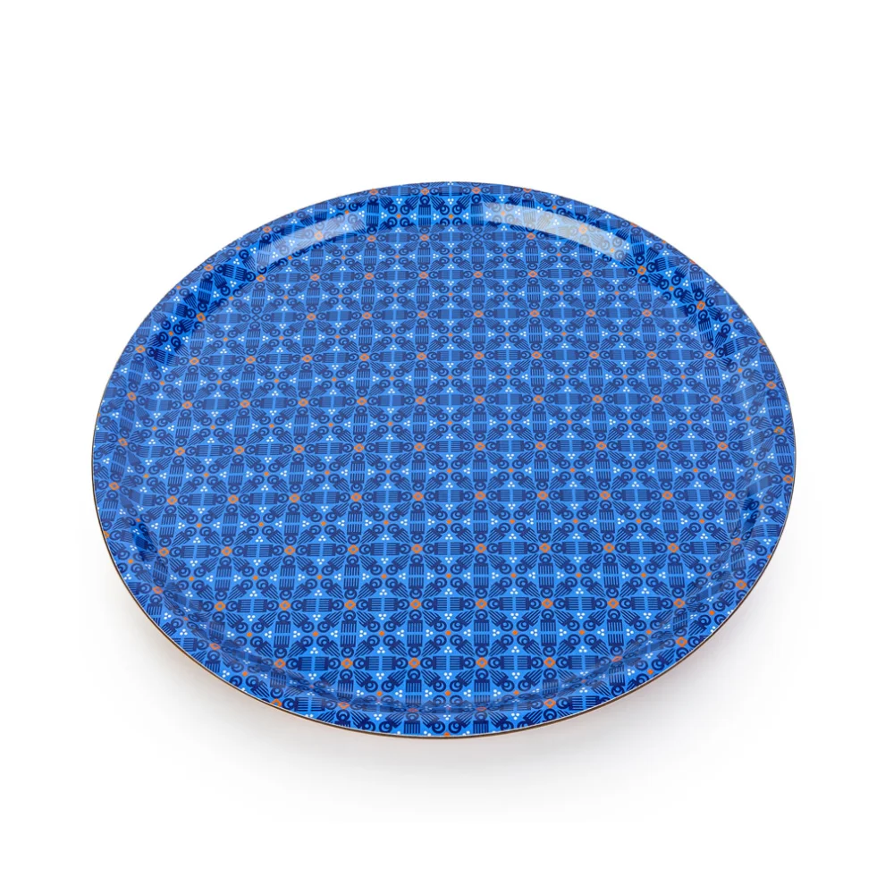 3rd Culture - Round Tray - Duafe