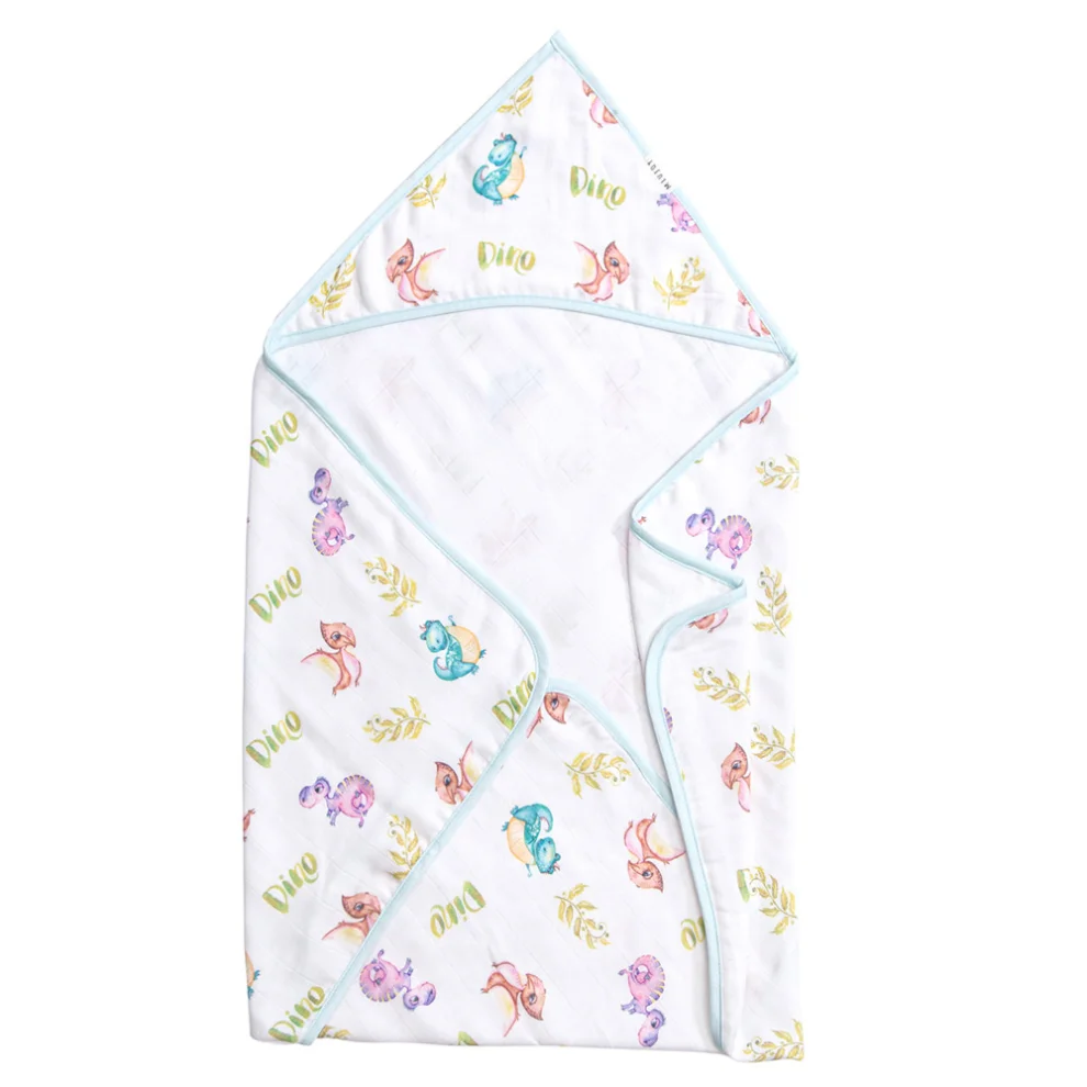 Miujoy - Newborn Dino Organic Cotton Muslin Set - 5 Pieces