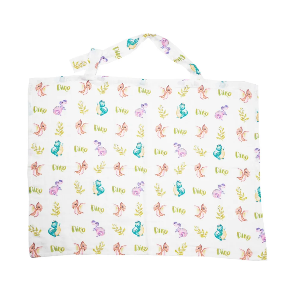 Miujoy - Newborn Dino Organic Cotton Muslin Set - 5 Pieces