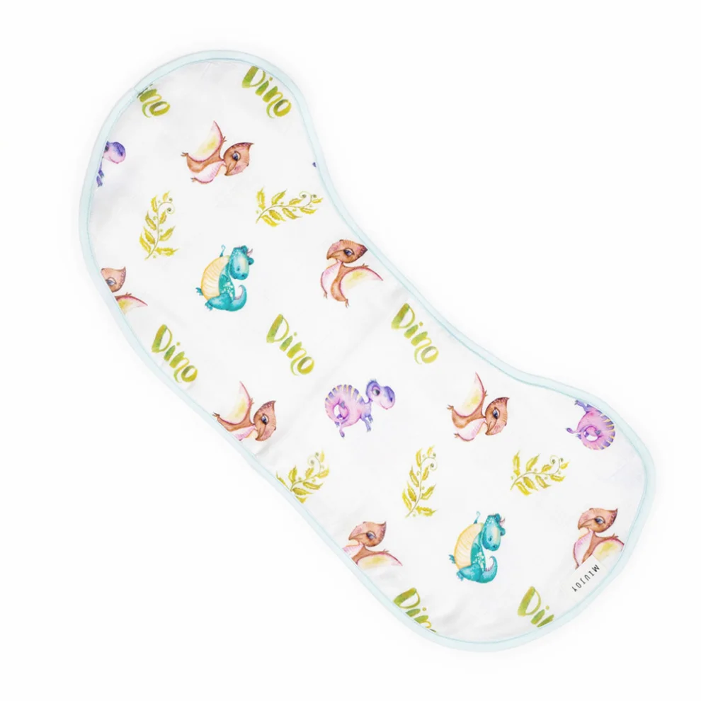 Miujoy - Newborn Dino Organic Cotton Muslin Set - 5 Pieces