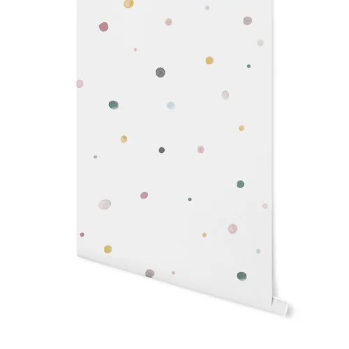 Pop by Gaea - Watercolor Polka Dots