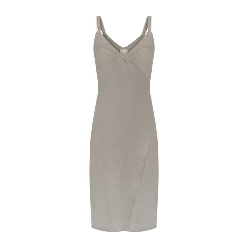 Dor Raw Luxury - The French Balcony Rituals Linen Dress