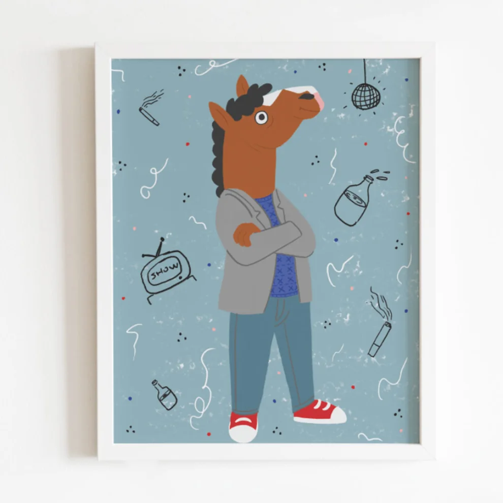 Omm Creative - Bojack Horseman Poster