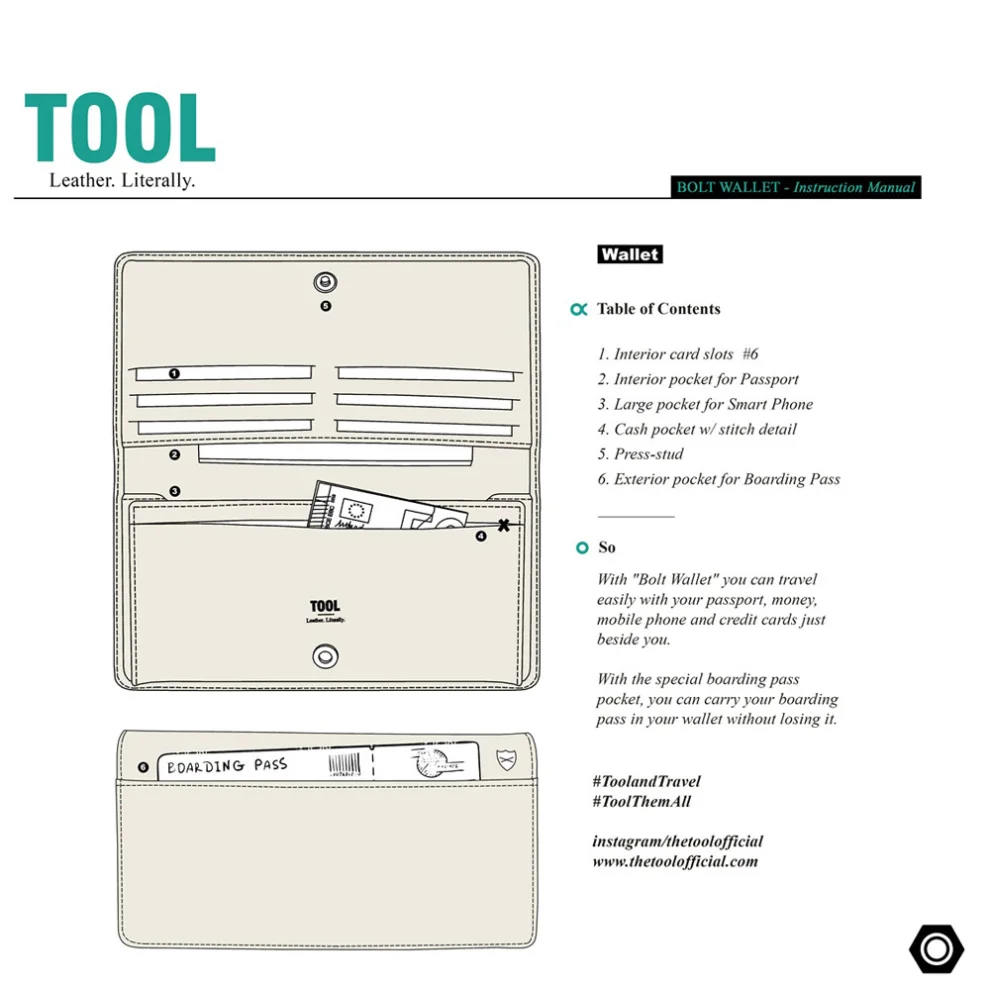 Tool - Bolt Wallet