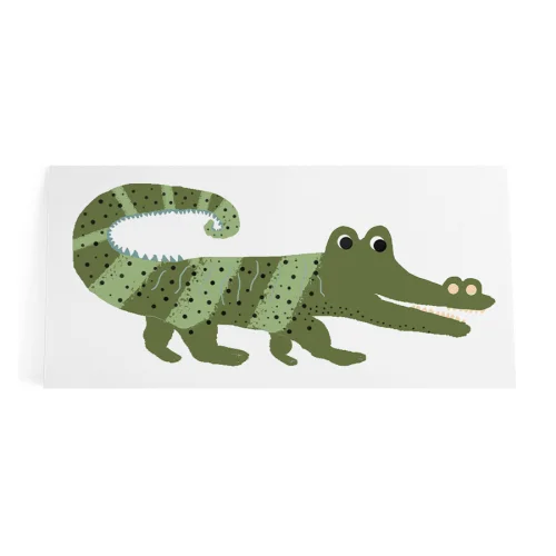 Pop by Gaea - Crocodile  XXL Sticker