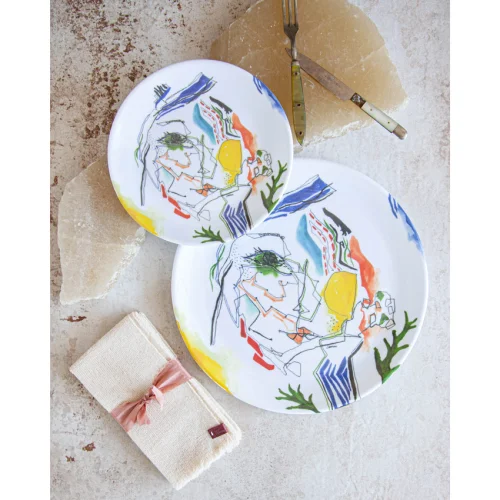 La Fabrika - Women Plates Set (Set of 4)