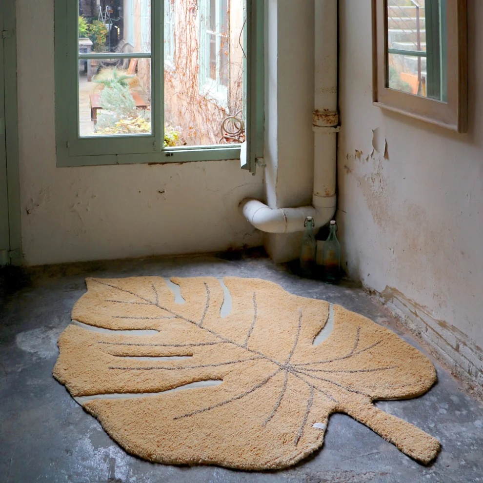 Lorena Canals	 - Monstera Honey Rug