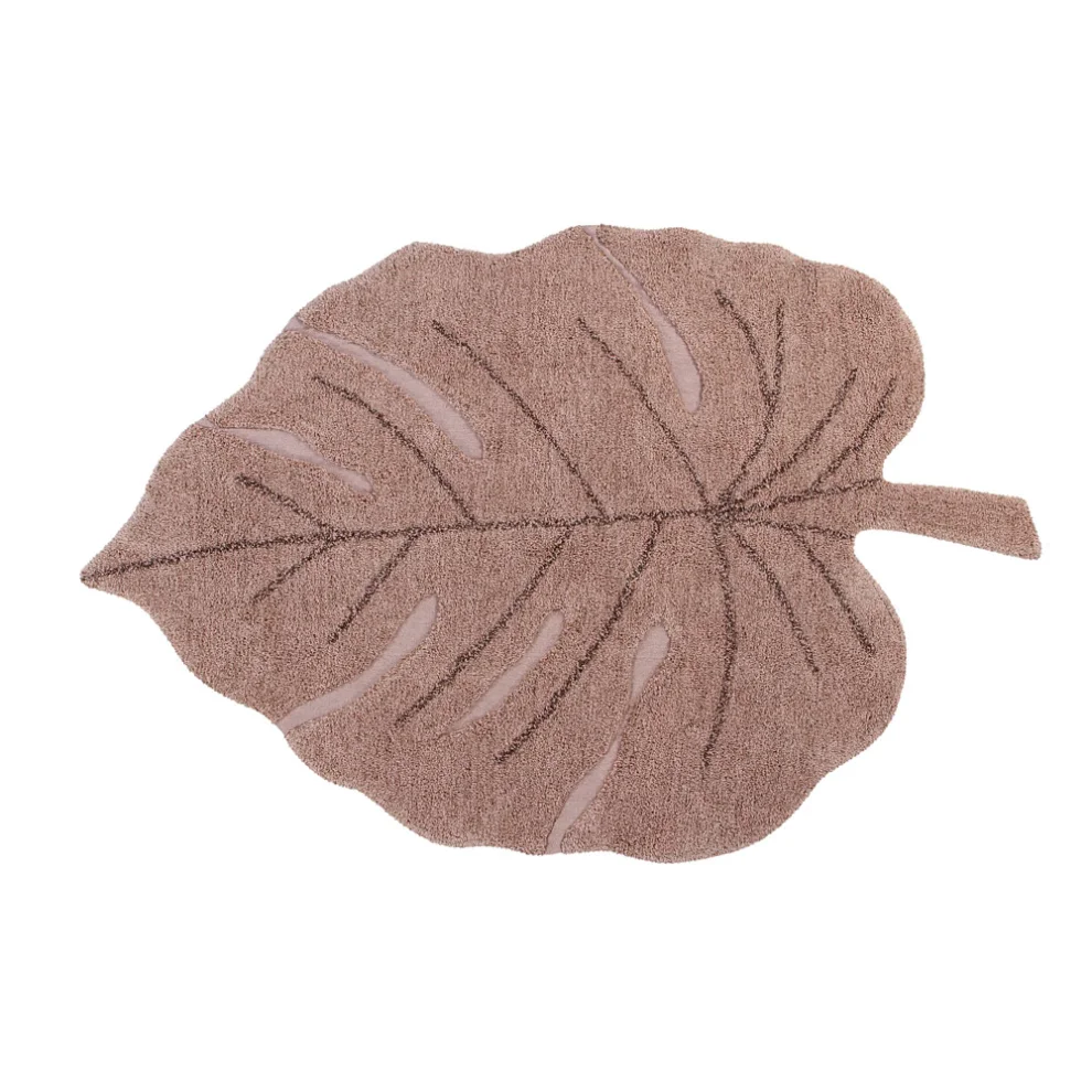 Lorena Canals	 - Monstera Vintage Nude Rug