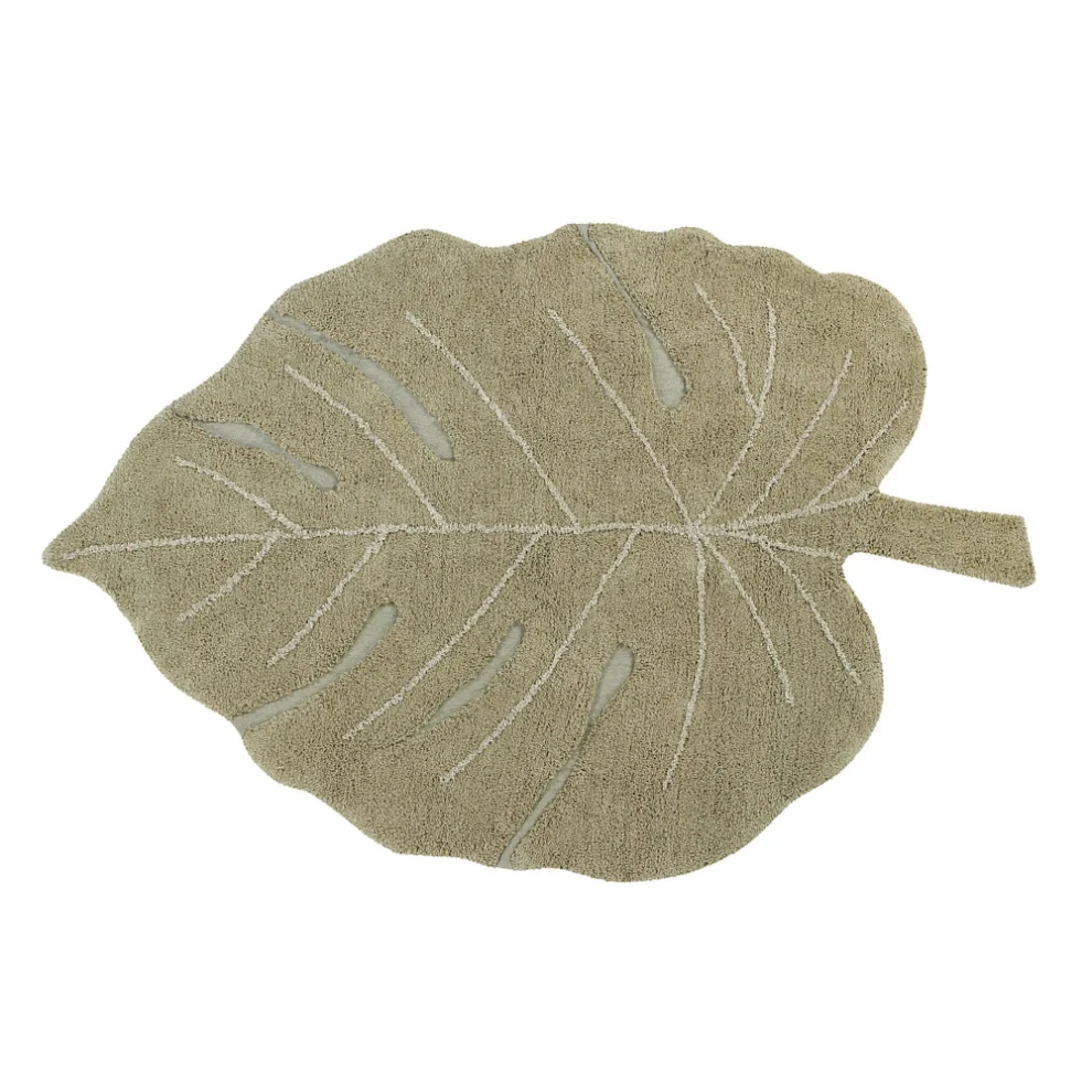 Lorena Canals	 - Monstera Olive Rug