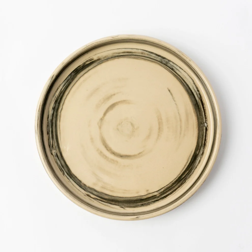 Masuma Ceramics - Midnight Dessert Plate