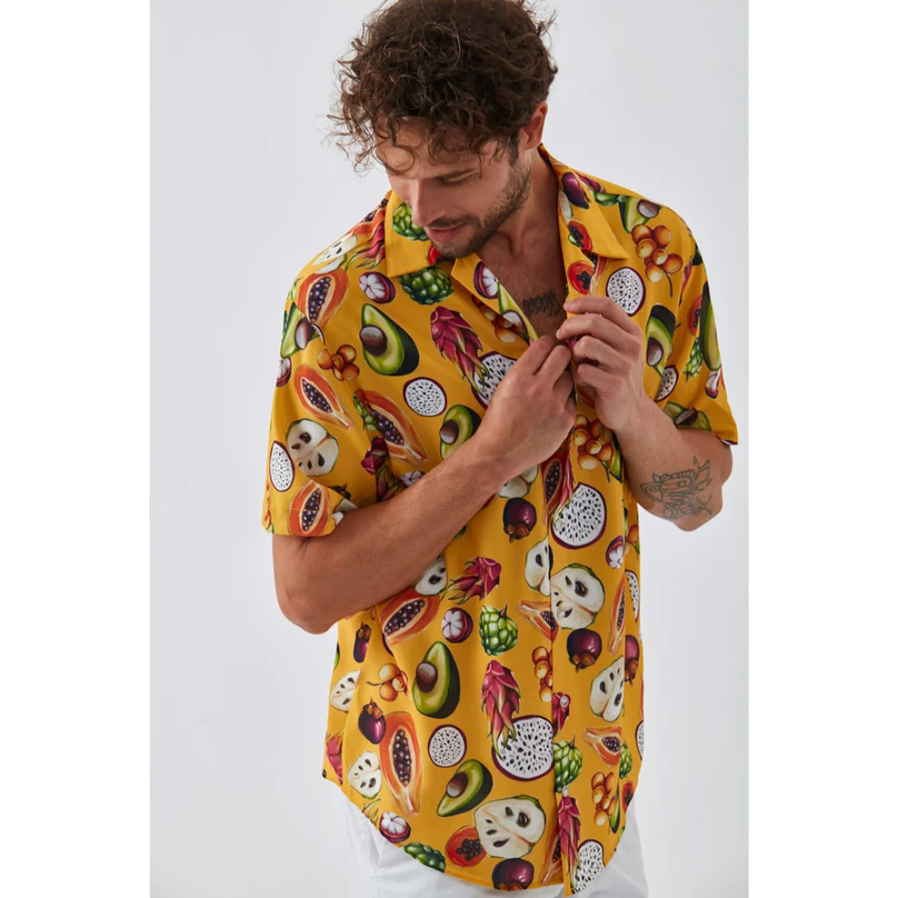 Dear Deer - Yellow Dragon Shirt