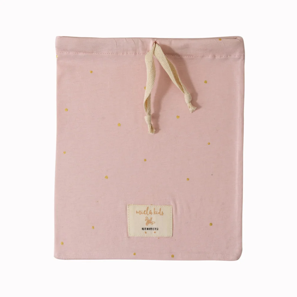 Miela Kids - Organic Newborn Gift Set - Gold Dots