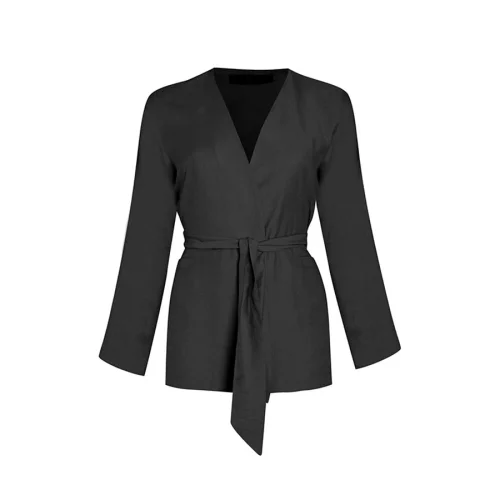 Rivus - Belted Viscose Jacket