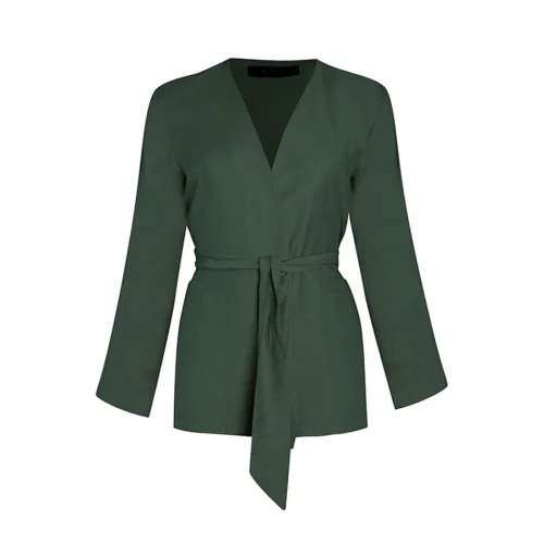 Rivus - Belted Viscose Jacket