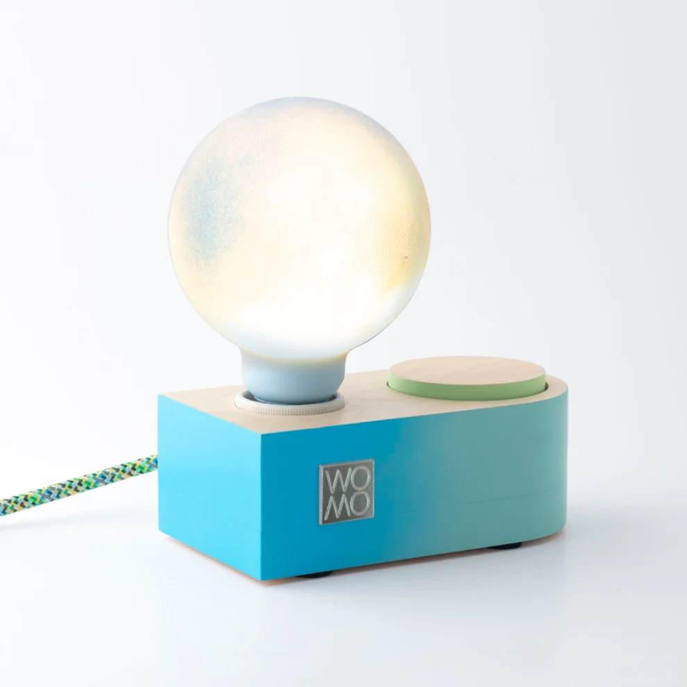 Womodesign - Neptune - Wooden Colored Table Lamp