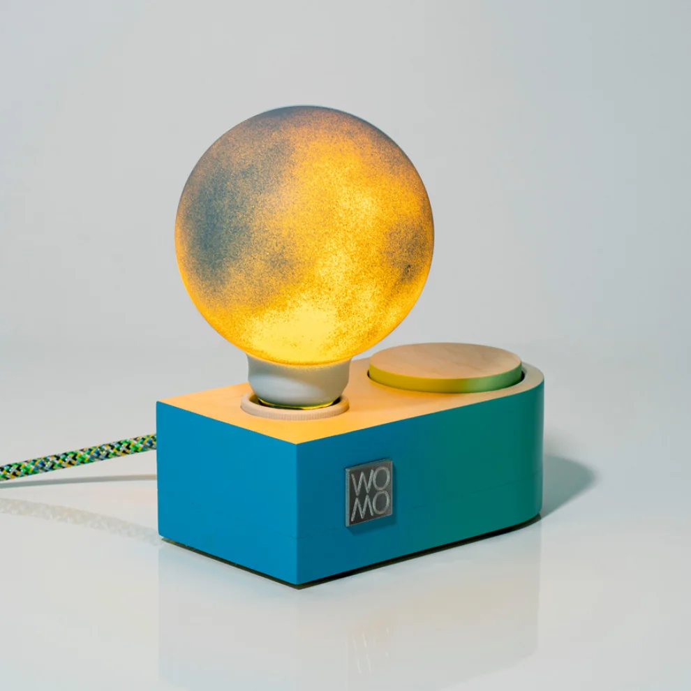 Womodesign - Neptune - Wooden Colored Table Lamp