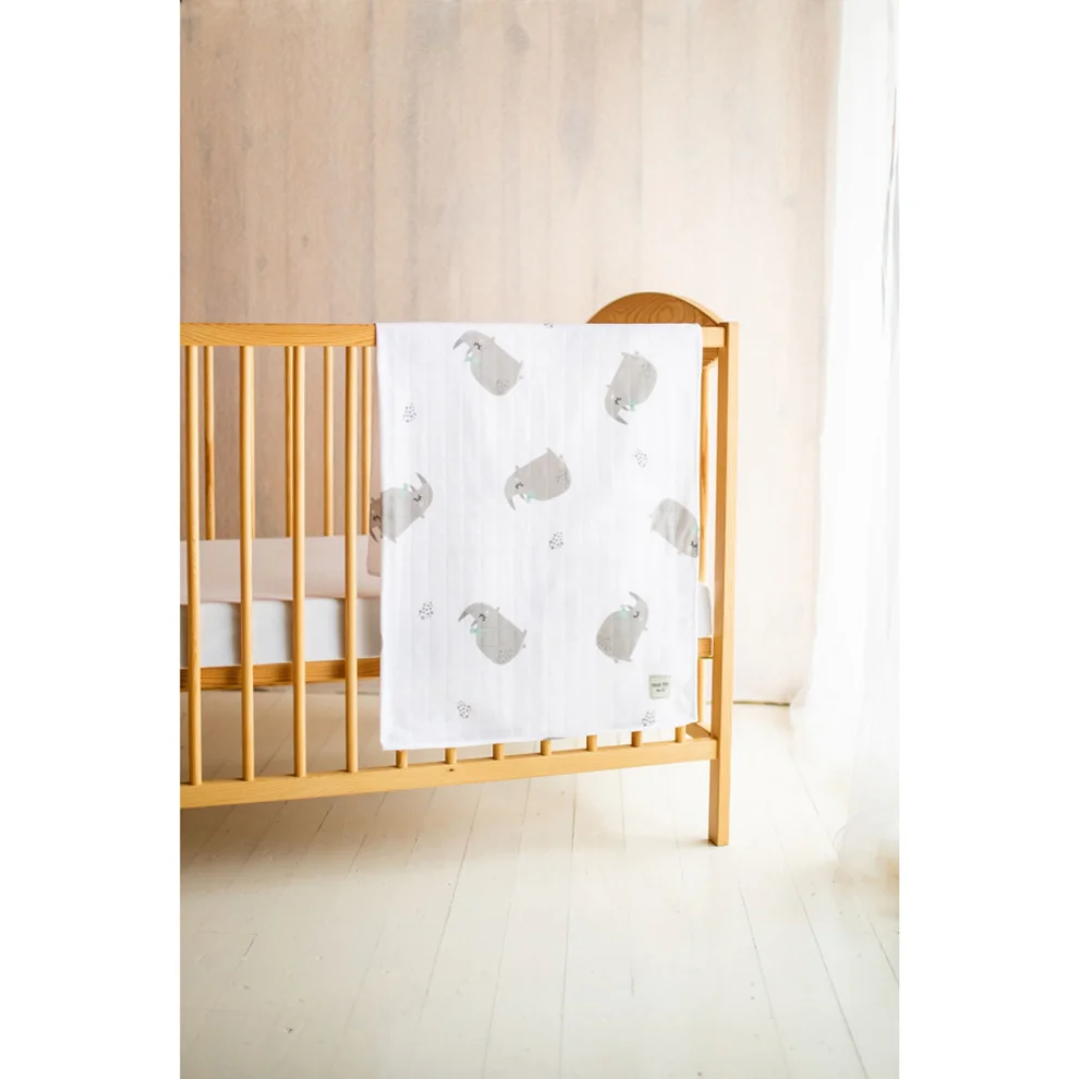 Mama Yoyo Baby & Kids - Organic Multipurpose Musline Blanket - II