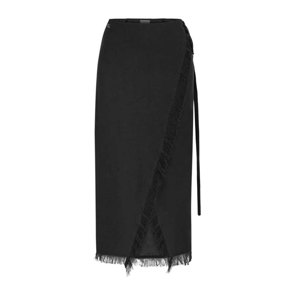 Dor Raw Luxury - Deeply Rooted Linen Skirt