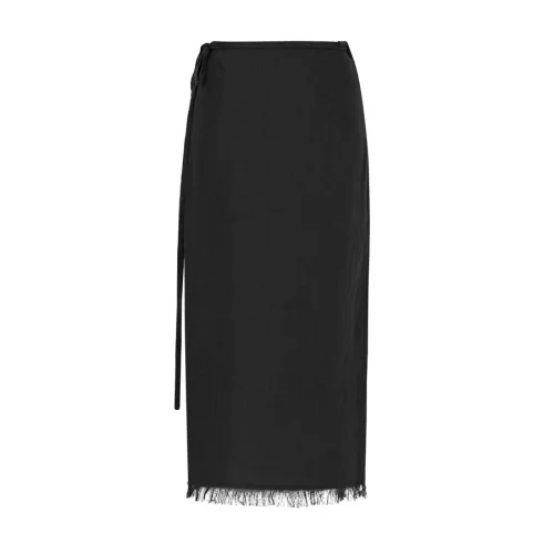 Dor Raw Luxury - Deeply Rooted Linen Skirt