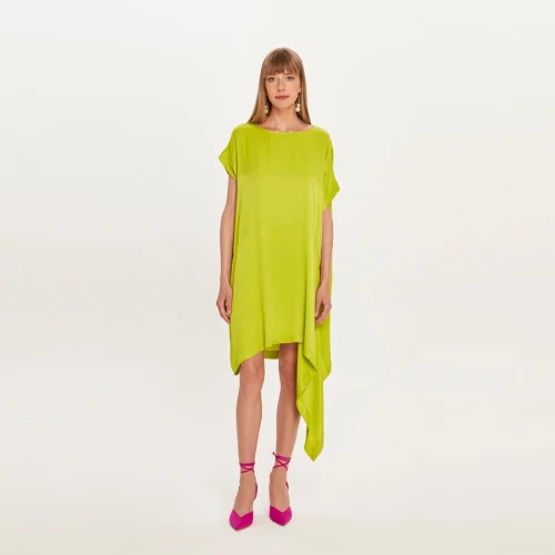 Baqa - Pistachio Green Tunic Dress