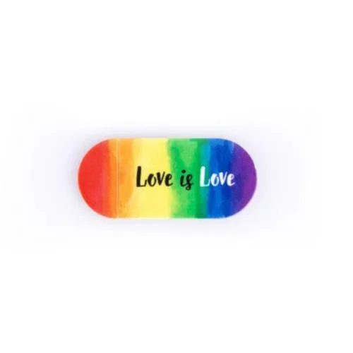 Funsy - Sliding Webcam Cover | Love is Love