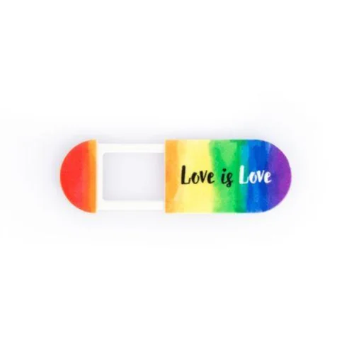 Funsy - Sliding Webcam Cover | Love is Love