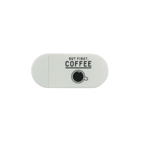 Funsy - Sliding Webcam Cover | But First Coffee