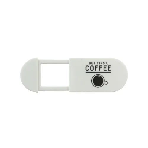 Funsy - Sliding Webcam Cover | But First Coffee