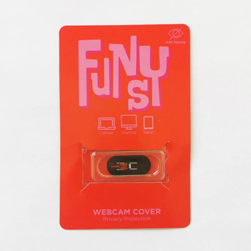 Funsy - Sliding Webcam Cover | Racing Car