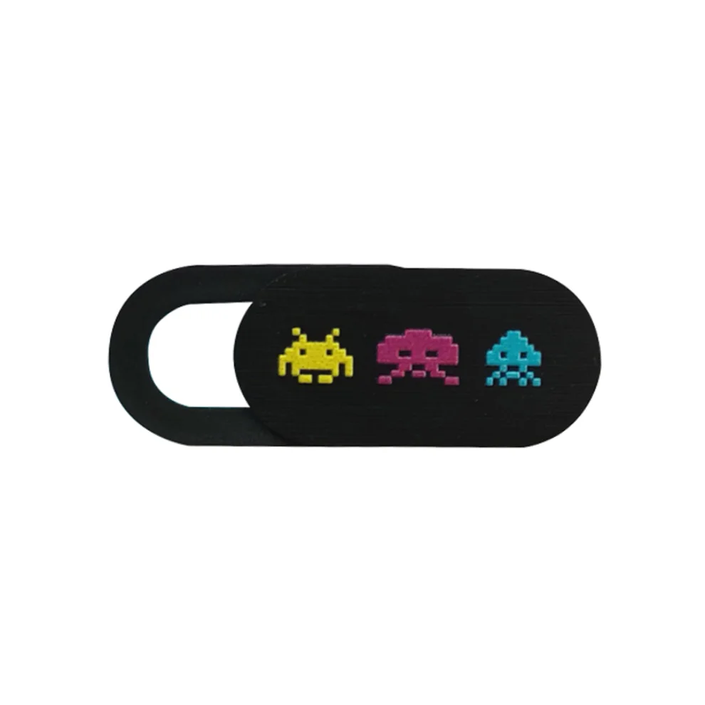 Funsy - Sliding Webcam Cover | Space Invaders Mini