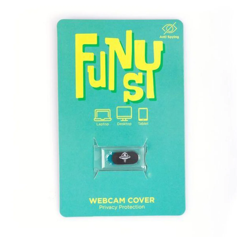 Funsy - Sliding Webcam Cover | Space Ship Mini