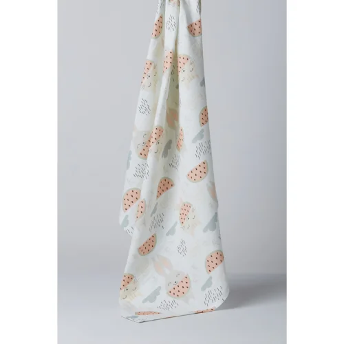 Deeperlove - Muslin Swaddle Blanket - Watermelon