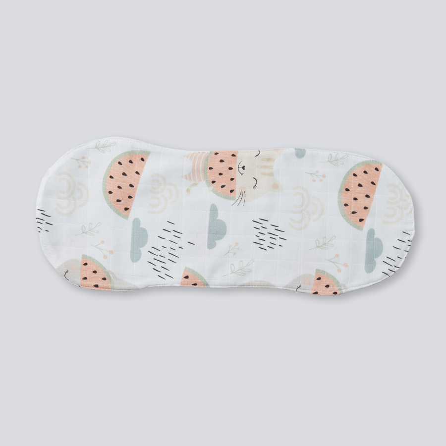 Muslin Burpy Bib - Watermelon