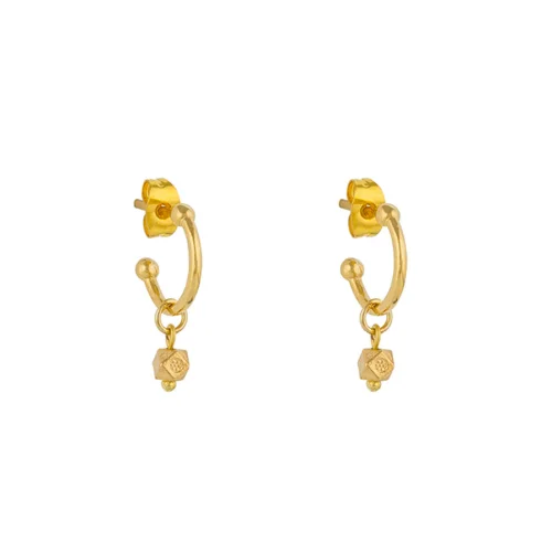 Miklan Istanbul - Mini Candice Gold Earring