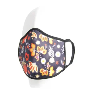 Flowers Yıkanabilir Antibakteriyel Yüz Maskesi