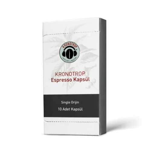 Kronotrop Coffee Bar & Roastery - Espresso Kahve 10'lu Kapsül 100 G