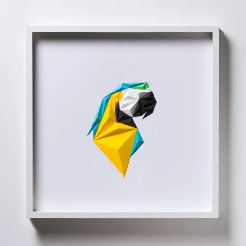 Paperpan	 - Macaw Portrait Artwork