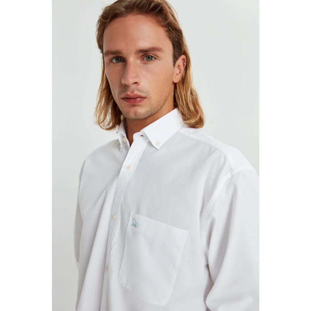 Fok - Short Placet Oversize Men Shirt